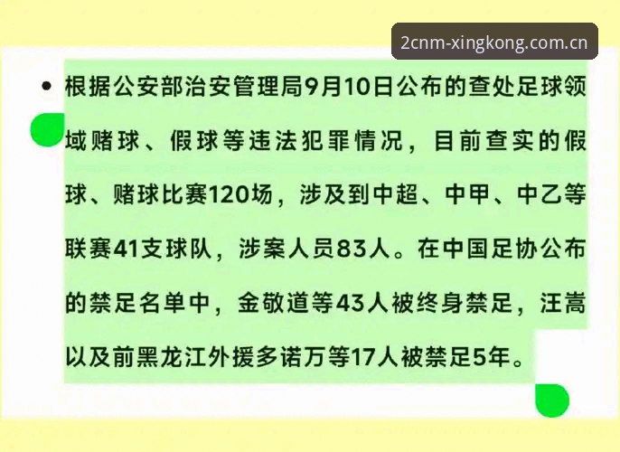 4个关键问题拆解足协第三批禁足名单：星空体育平台上的足球诚信讨论为何升温